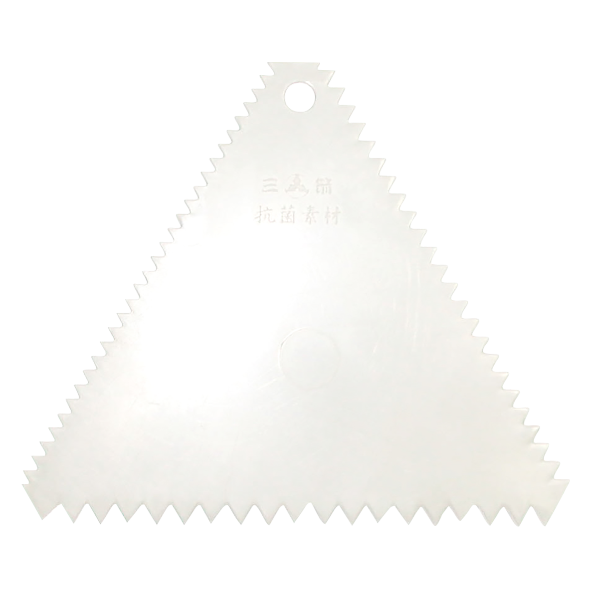 三角齒抗菌刮板