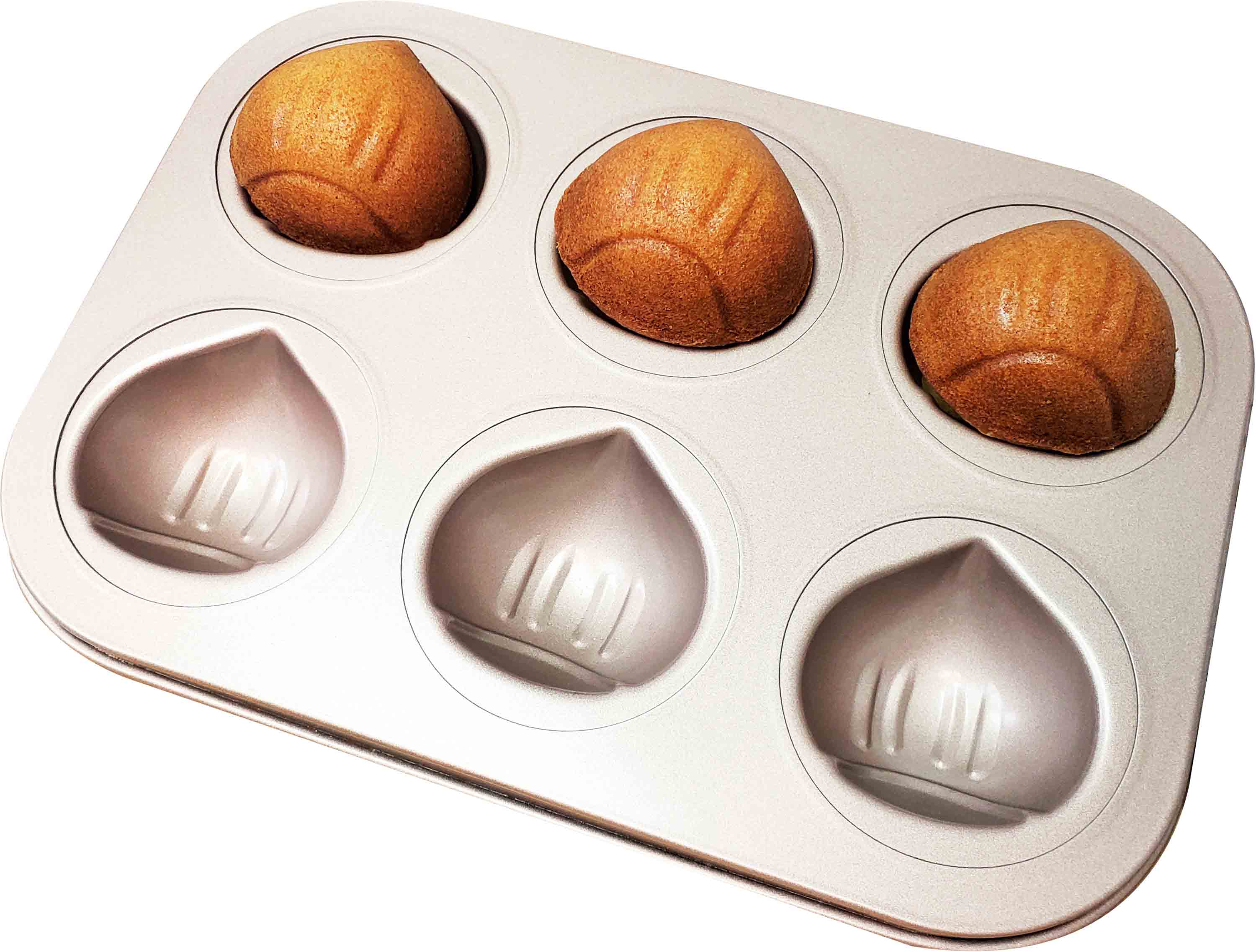 栗子六連烤模 費南雪烤模