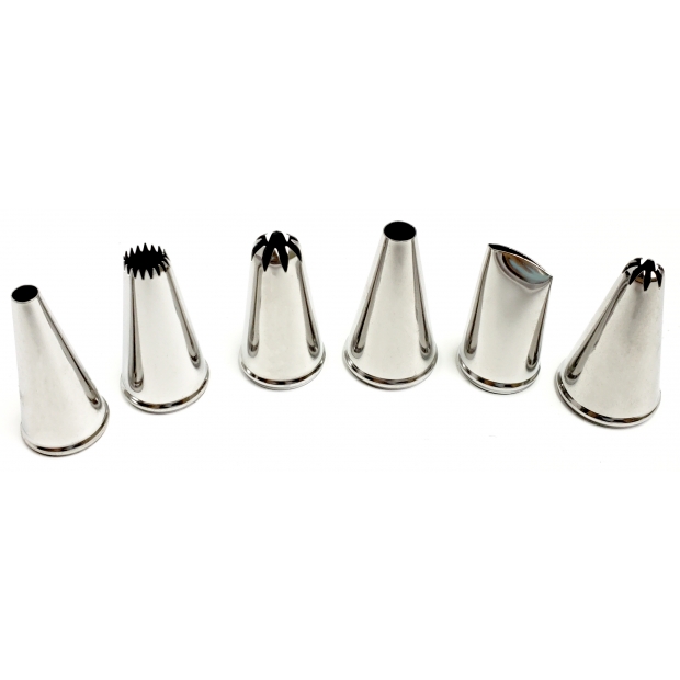 HS-106 不鏽鋼6入花嘴