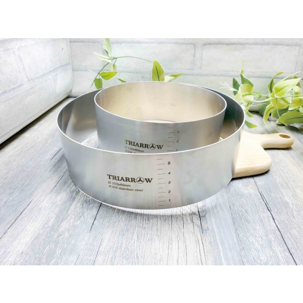 310806 6吋慕斯圈#304加高圓形