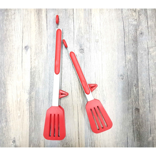 TR-6009 立式料理鏟夾耐熱矽膠9吋(紅) TR-6009 立式料理鏟夾耐熱矽膠9吋(紅)